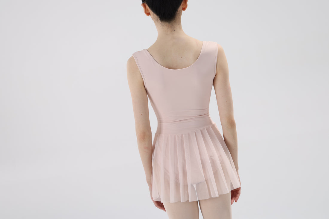 Porcelain Pink Mesh Back Ballet Leotard product image 10