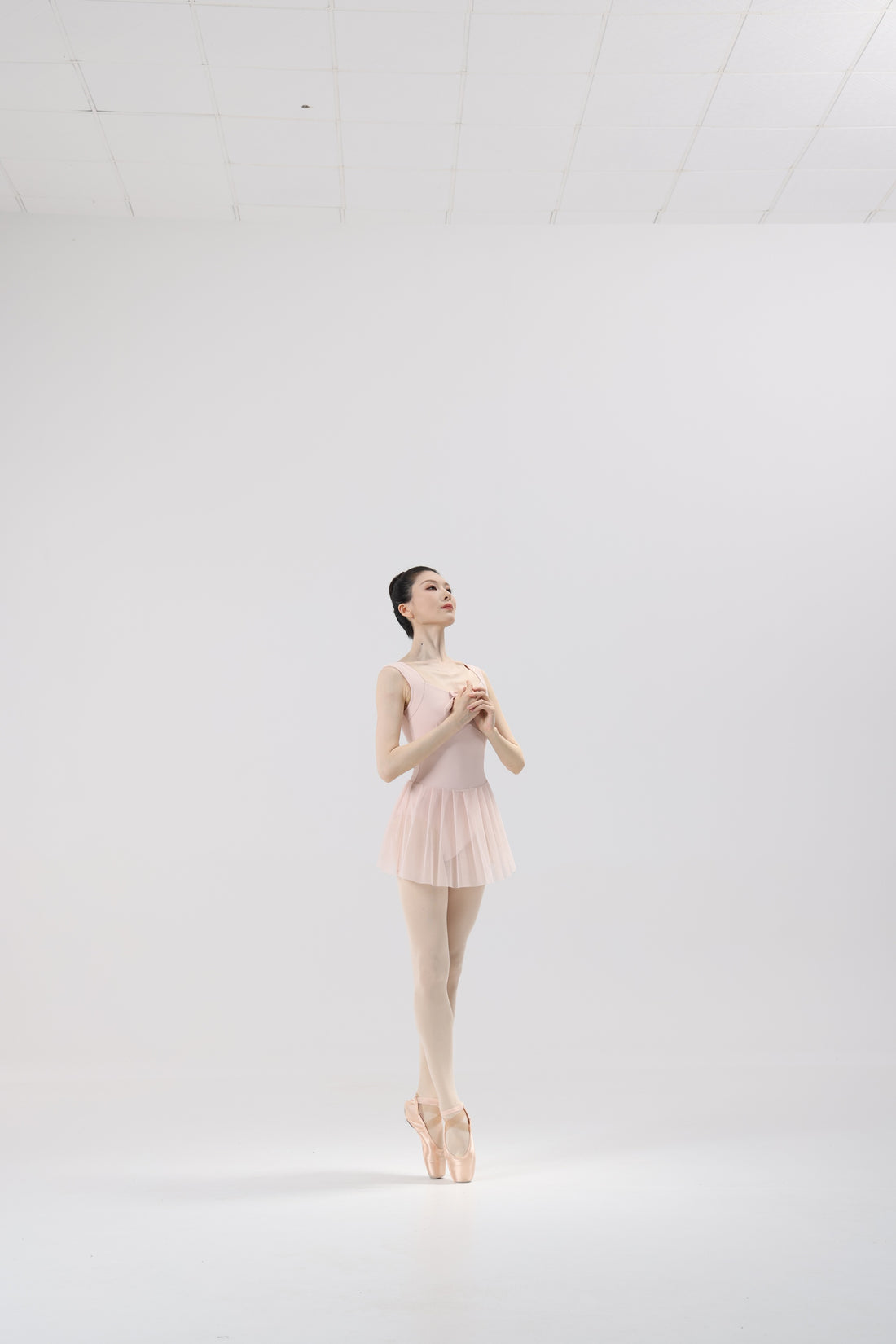 Porcelain Pink Mesh Back Ballet Leotard product image 3