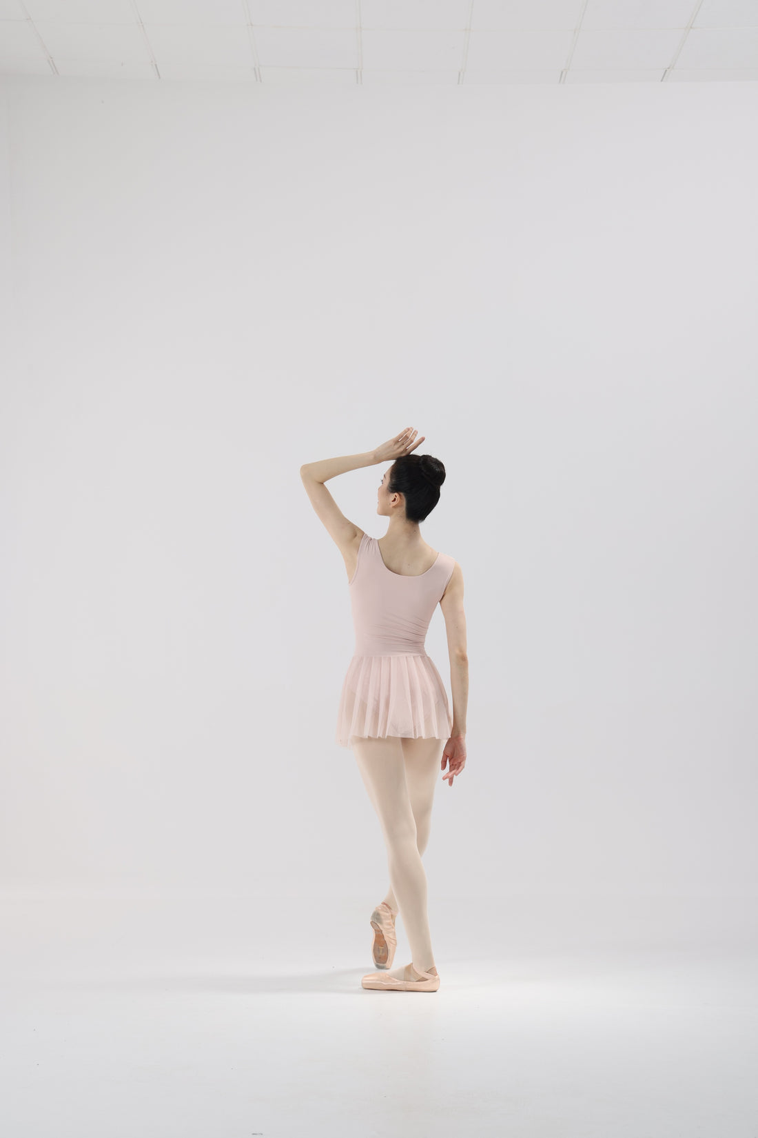 Porcelain Pink Mesh Back Ballet Leotard product image 8