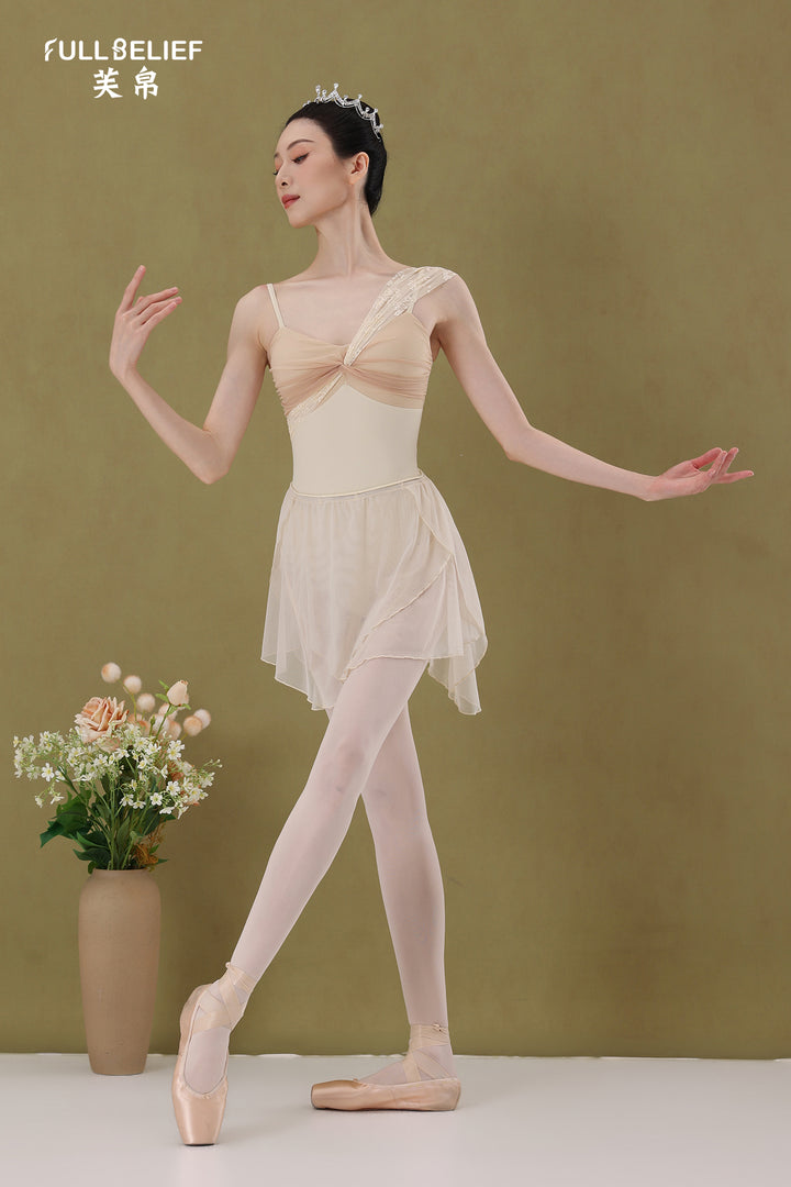 Dew Apricot Vintage Camisole Ballet Leotard