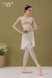 Dew Apricot Vintage Camisole Ballet Leotard